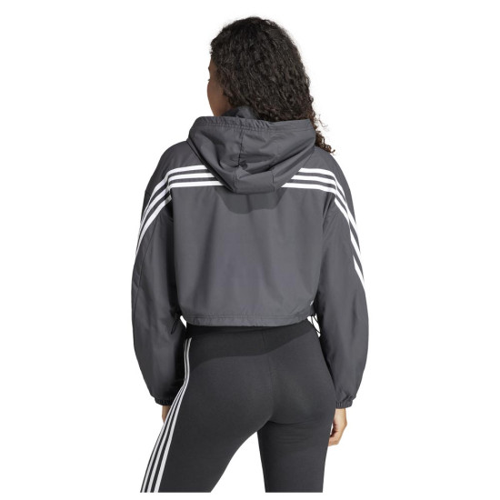 Adidas Γυναικείο αντιανεμικό μπουφάν Future Icons 3-Stripes WIND.RDY Jacket